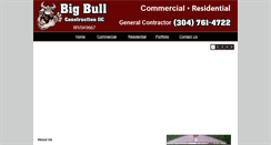Desktop Screenshot of bigbullconstruction.com